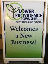 Welcome to Lower Providence sign