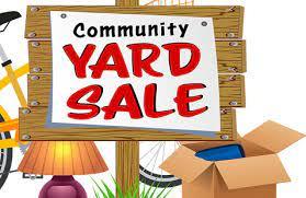 Communiity Yard Sale sign