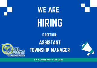 We Are Hiring : Assistant Township Manager