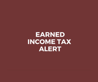 Earned Income Tax Alert graphic