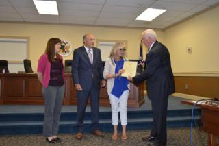 Presentation of Marc Small Day proclamation