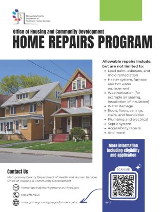 Montgomery County Home Repairs Program