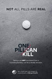 DEA One Pill Can Kill Initiative