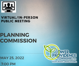 In-Person/Virtual Planning Commission Meeting May 25, 2022