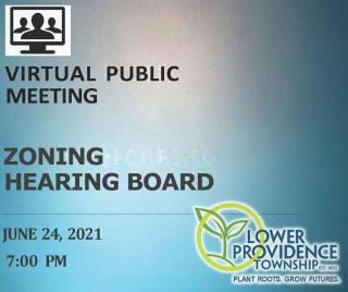 Zoning Hearing Board June 24, 2021