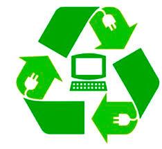 Electronics recycling graphic