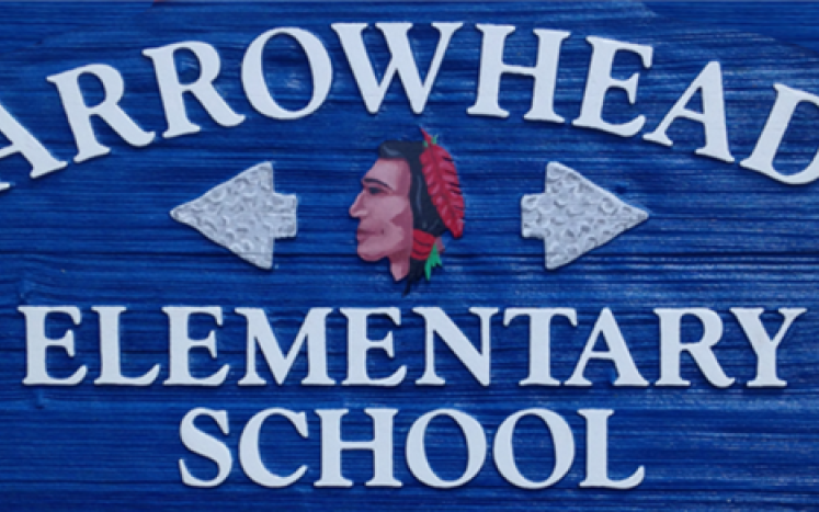 Arrowhead Elementary School sign