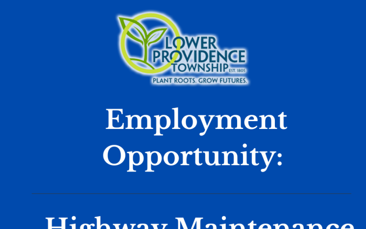 Employment Opportunity: Highway Maintenance Worker