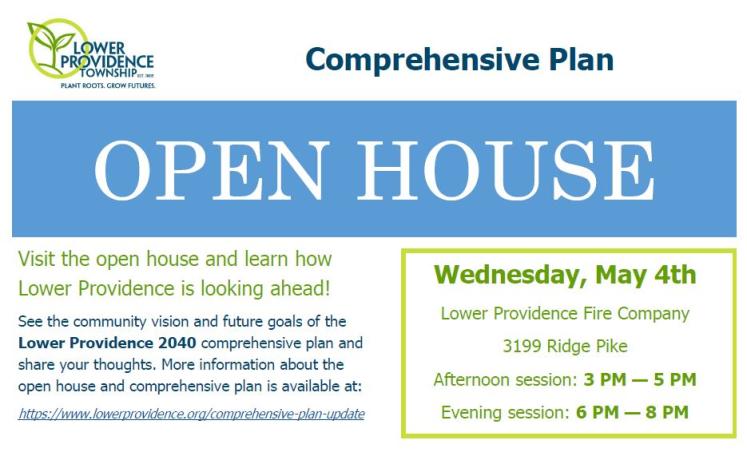 Comprehensive Plan Open House May 4, 2022