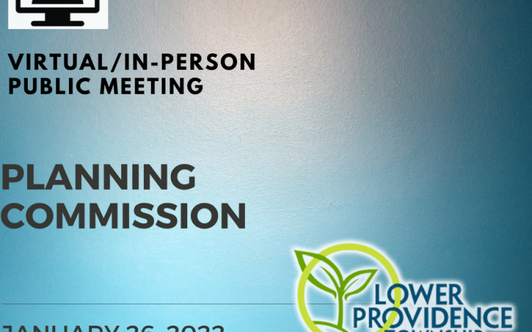 Virtual/In-Person Planning Commission Meeting January 26, 2022 at 7:00 pm