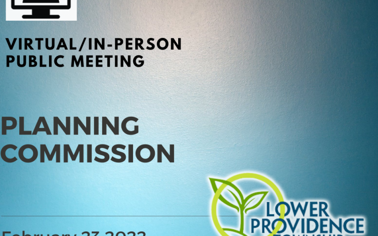 In-Person/Virtual Planning Commission Meeting February 23, 2022