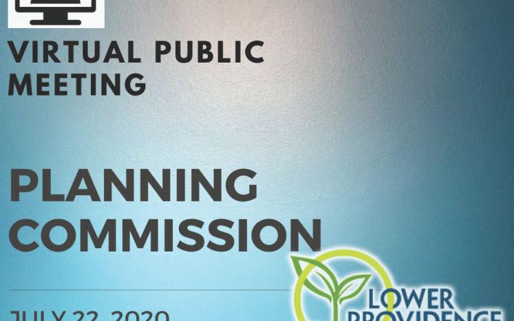 Virtual Planning Commission Meeting July 22, 2020