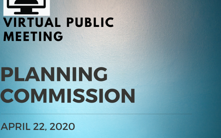 Planning Commission Virtual Meeting graphic