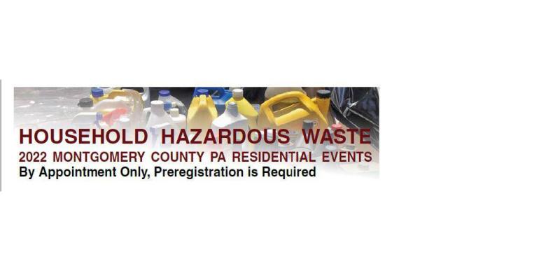 2022 Household Hazard Waste Collection Events