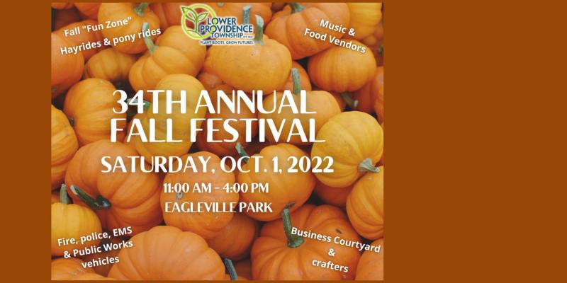 Fall Festival Oct. 1, 2022