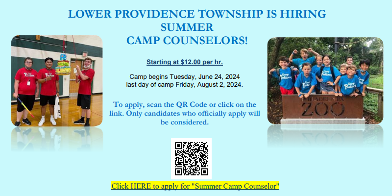We're Hiring Summer Camp Counselors